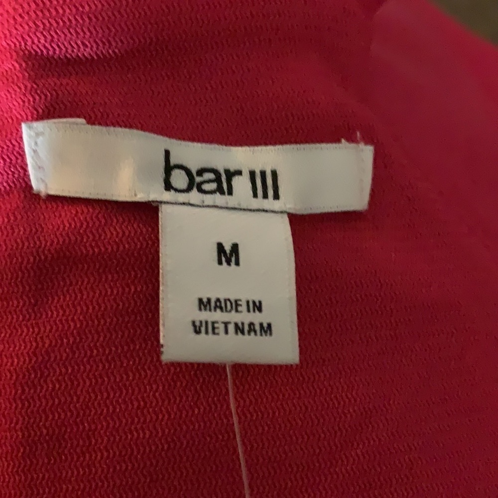 Bar 3 summer top, zipper back MSRP $39.50 Size M - Picture 3 of 6